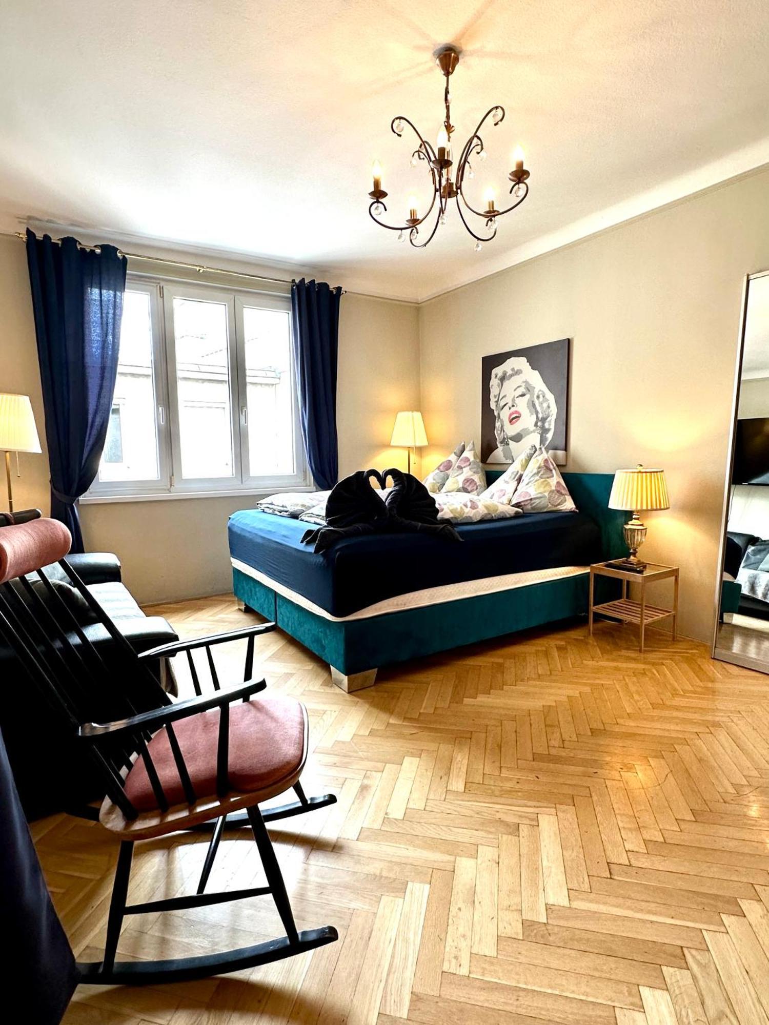 Center Apartment With 360° Rooftop Wien Exterior foto